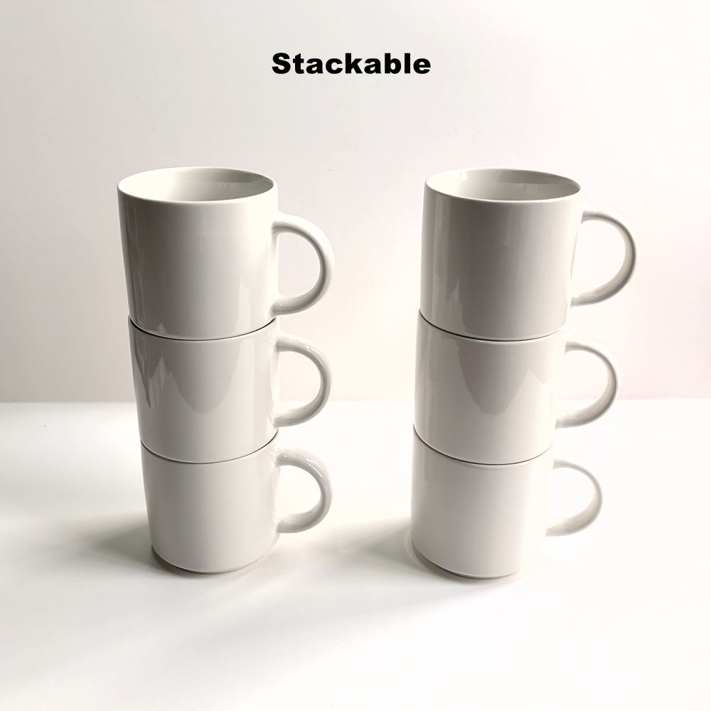طقم أكواب قهوة وشاي سيراميك أب - مراجعة Sublimation Mug White وسعره