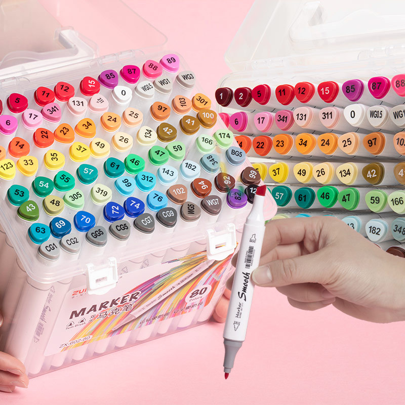 أقلام تلوين أكريليك احترافية ل - مراجعة Copic Marker Classic وسعره